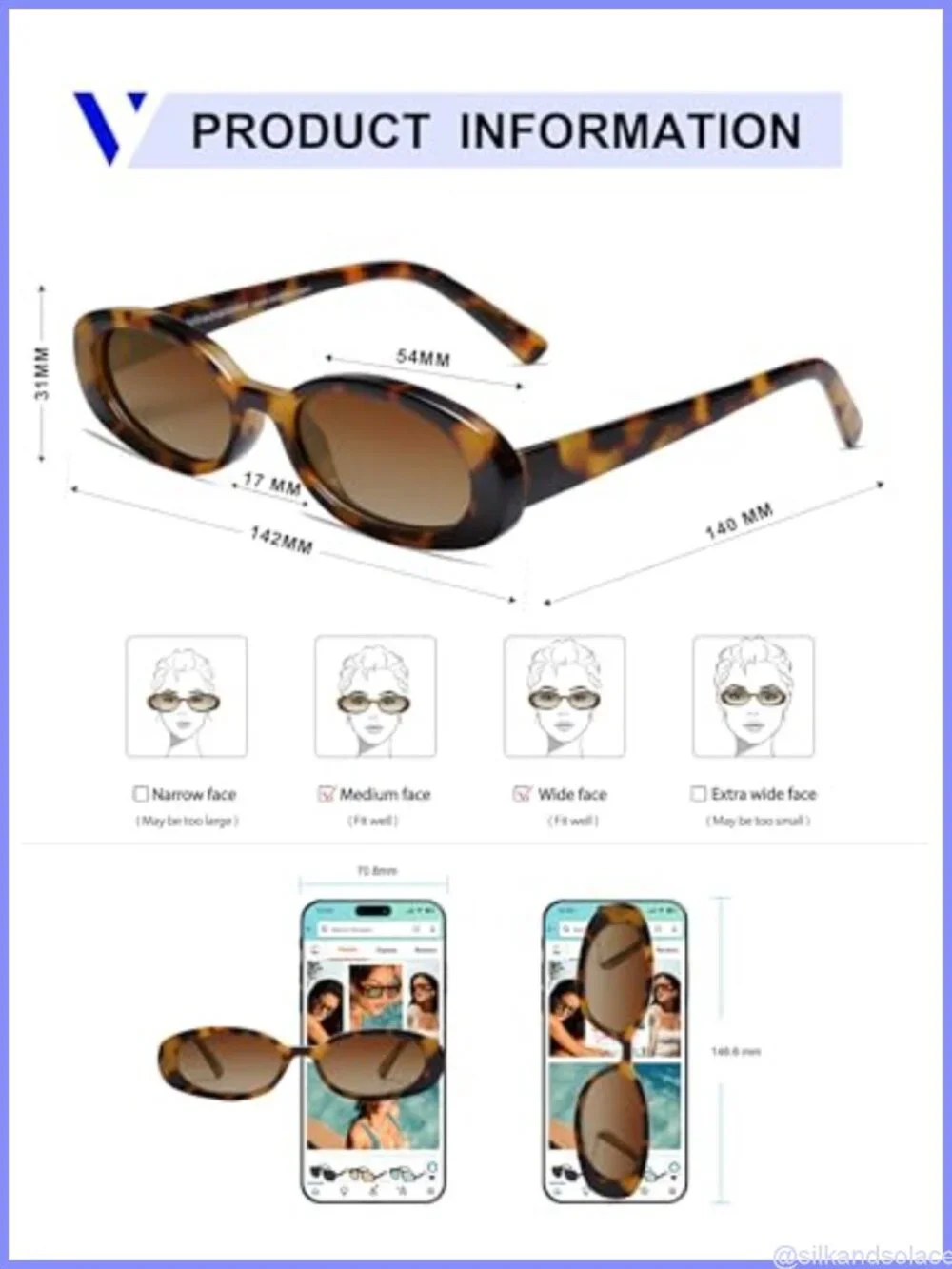 Polarized Retro Oval Sunglasses Small 90s UV400 Unisex